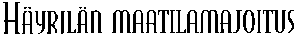 Hayrilan Maatilamajoitus